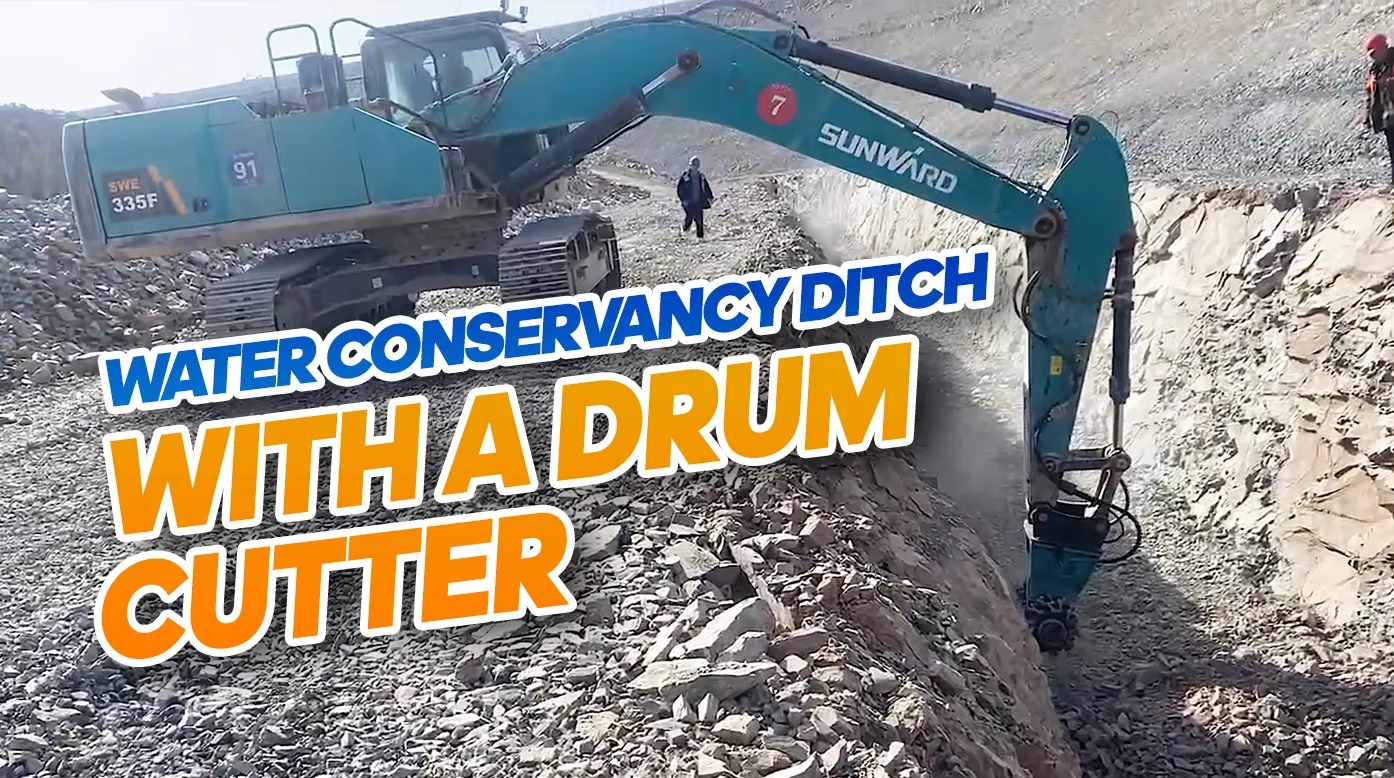 In modern construction projects, excavators are widely used in various complex work environments due to their versatility and high efficiency. However, when faced with specific engineering demands such as rock milling and tunnel excavation, the efficiency of traditional excavators often falls short. To address these challenges, excavator retrofit drum cutters have emerged. With their high efficiency, precision, and strong adaptability, they show great potential in the field of rock milling.
