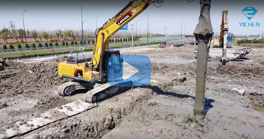 Yichen is a soil stabilization system supplier. Yichen Soil Stabilization System is composed of power mixer, control center and the storage tank. The power mixer mixes the preprocessed solidifying agent delivered from the control center with silt, and the silt can be fully solidified for 8 hours after stirring. Yichen soil stabilization system allows ground foundation solidification, which can increase the customer's profit.Previous: After two days of curing, the soft soil can bear a 20-ton excavator. This is the power of the in-situ curing technology.Next: Anti Settlement Solidification of Pipe Gallery and Ditch'