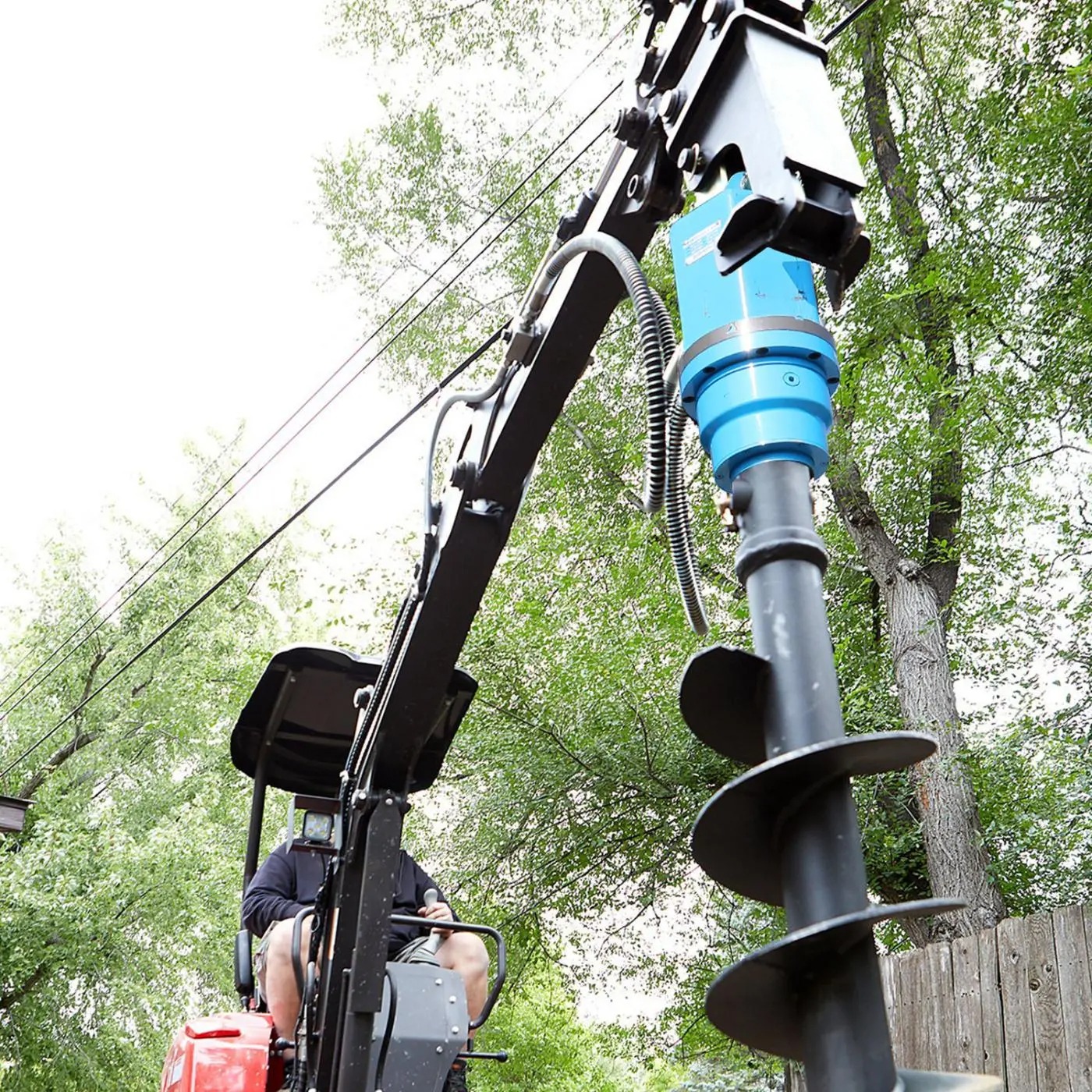 Auger Drive 30000N para excavadora 15-22t