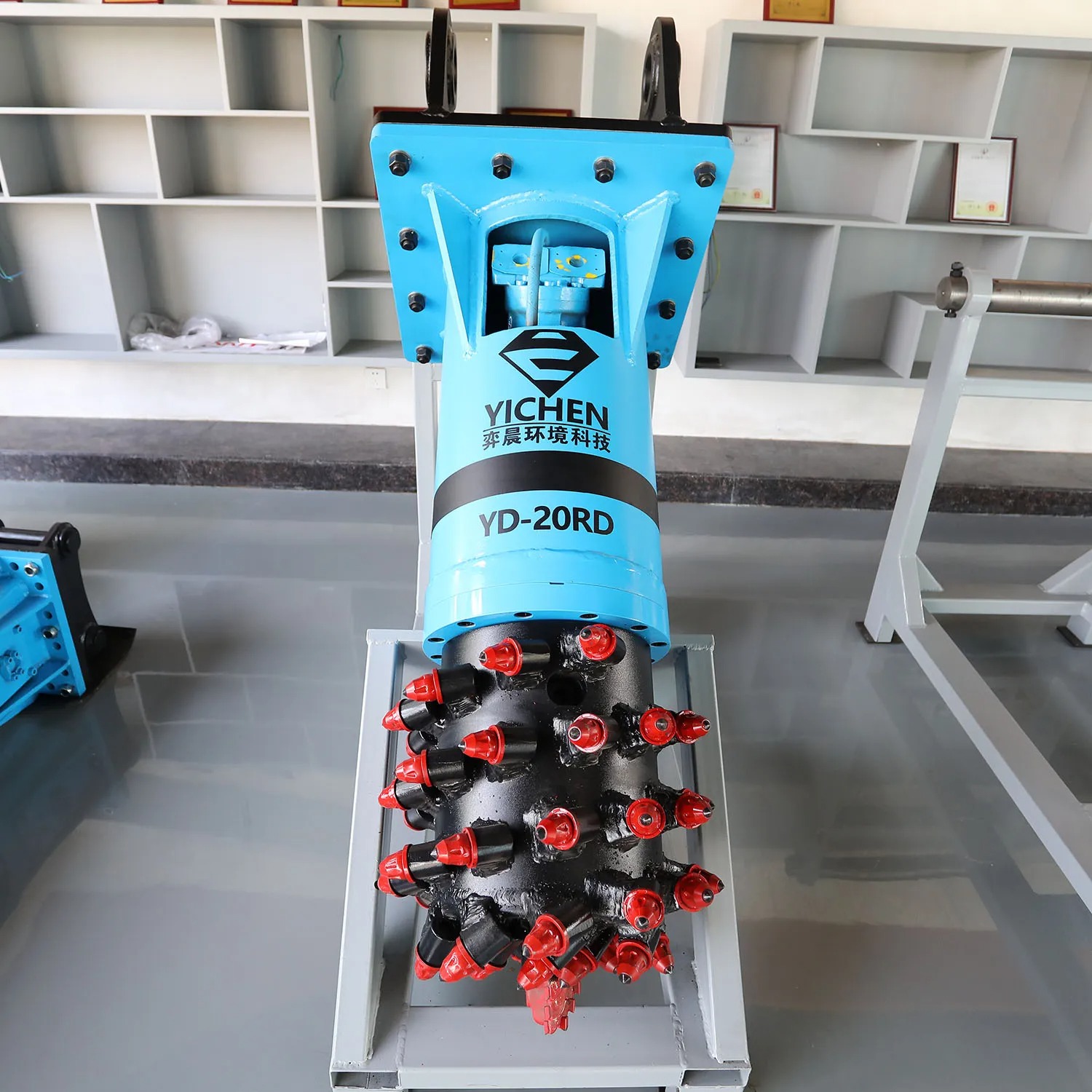 Fresadora de tambor axial para excavadora de 8-15 t