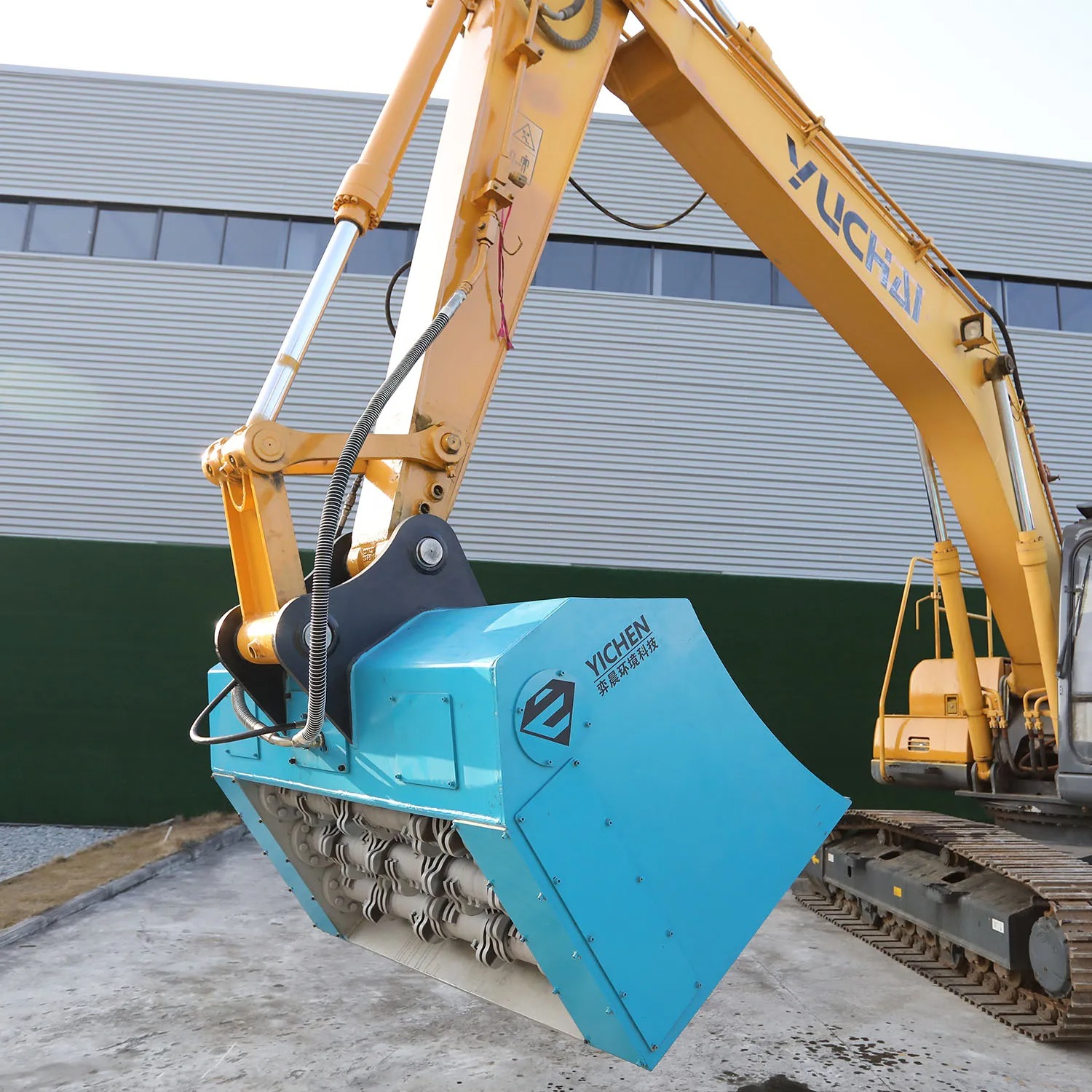 Sierra de roca de doble hoja para excavadora de 30-45 t