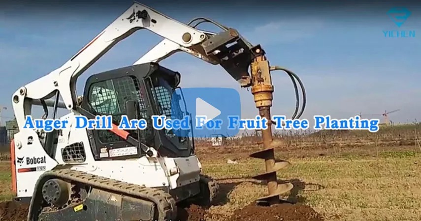 Auger Drive 80000N para excavadora 26-40t