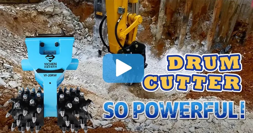 Auger Drive 80000N para excavadora 26-40t